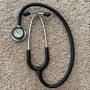 Black and Silver Littman Stethoscope